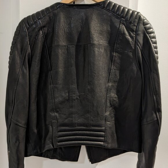 H&M real leather jacket - Picture 2 of 6